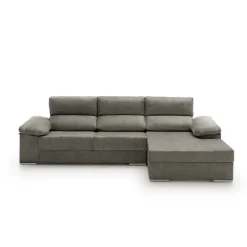 Sofá chaiselongue Melissa Velare 3 plazas reclinable + deslizante 105x265x160 cm