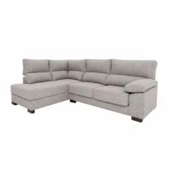 Sofá chaiselongue Meridien 3 plazas deslizante + reclinable tela Ópera 100x282x195 cm