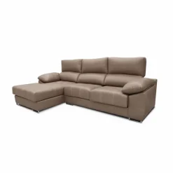 Sofá chaiselongue Paolo 3 plazas con USB tela Opera 300 cm