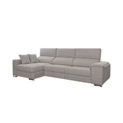 Sofá chaiselongue Sidney 3 plazas deslizante y reclinable tela Sorrento 285 cm