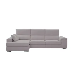 Sofá chaiselongue Sidney 3 plazas deslizante y reclinable tela Sorrento 285 cm