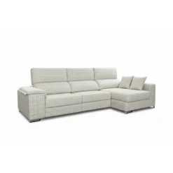 Sofá chaiselongue Sidney 3 plazas deslizante y reclinable tela Sorrento 285 cm