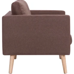 Sofá de 2 plazas Milo tapizado tela 73x116x70 cm