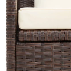 Sofá de exterior Selde tumbona reclinable 7 posiciones 58x200x60 cm
