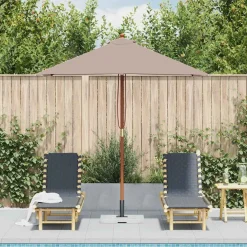 Sombrilla Capri plegable 235x150x200 cm