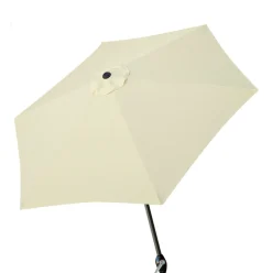 Sombrilla de jardín Aktive con manivela + ventilación beige Ø300 cm