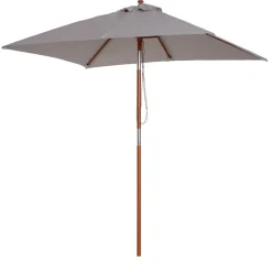 Sombrilla Outsunny rectangular inclinable 230x200X150 cm