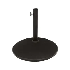 Soporte de sombrilla Aktive cemento negro Ø35-Ø48 mm