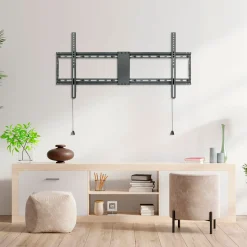 Soporte de TV fijo TooQ LP4390F-B 43’’-90’’ con nivel de burbuja negro