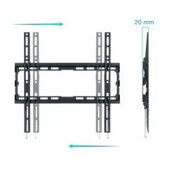 Soporte de TV fijo TooQ LP1070F-B 32''-70'' negro