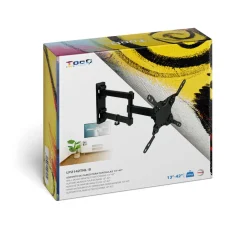 Soporte de TV TooQ LP2142TNL-B 13''-42'' inclinable y pivotable negro