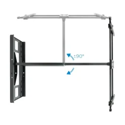 Soporte de TV TooQ LP4380XL-B 43-80’’ inclinable + giratorio + nivelable negro