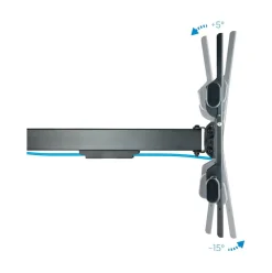 Soporte de TV TooQ LP4380XL-B 43-80’’ inclinable + giratorio + nivelable negro
