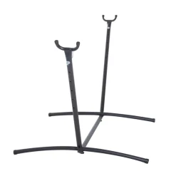 Soporte para hamaca Outsunny universal negro 110x280x120 cm