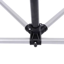 Soporte para reparación de bicicletas Homcom acero negro/plata 109-180x100x56 cm