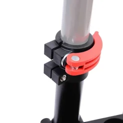 Soporte para reparación de bicicletas Homcom acero negro/plata 109-180x100x56 cm