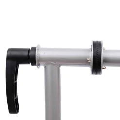 Soporte para reparación de bicicletas Homcom acero negro/plata 109-180x100x56 cm
