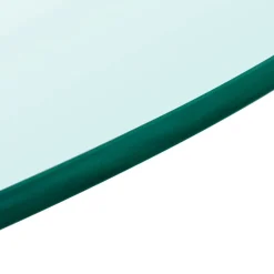 Tablero de mesa de cristal templado redondo Ø80 cm