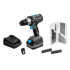 Taladro Atornillador Cecotec Cecoraptor Perfect Drill 4020 Brushless Ultra 20v 4000mah 2000rpm Gris
