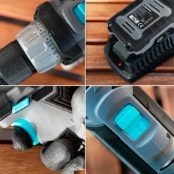 Taladro Atornillador Cecotec Cecoraptor Perfect Drill 2020 Brushless Ultra 20v 2000mah 2000rpm Gris