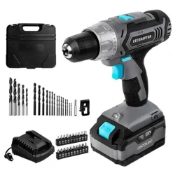 Taladro Atornillador Cecotec Cecoraptor Perfect Drill 4020 Advance 20v 4000mah 1550rpm Gris