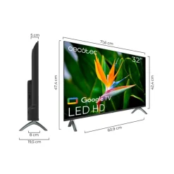 Televisor Smart TV Cecotec A4 series ALH40032S 32´´ FULL HD Android 11 E negro