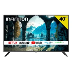 Televisor Smart TV Infiniton INTV-40AT790 40’' Full HD LED Android TV F negro