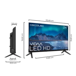 Televisor SmartTV Cecotec A5 series ALH50024 24