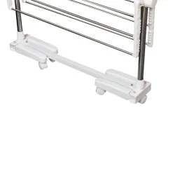 Tendedero de ropa Homcom 4 niveles con ruedas plegable 172x80-142x55 cm