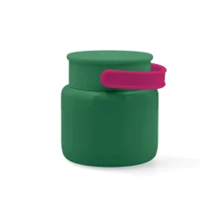 Termo para sólidos Sarao Quid con asa verde/rosa 800 ml