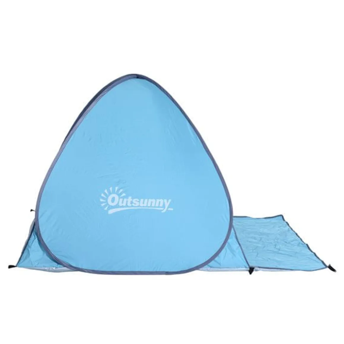 Tienda de campaña Outsunny azul 115x150x200 cm
