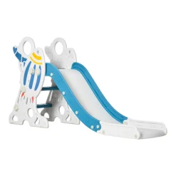 Tobogán infantil AiyaPlay con 3 escalones azul/gris 80x46,5x157 cm