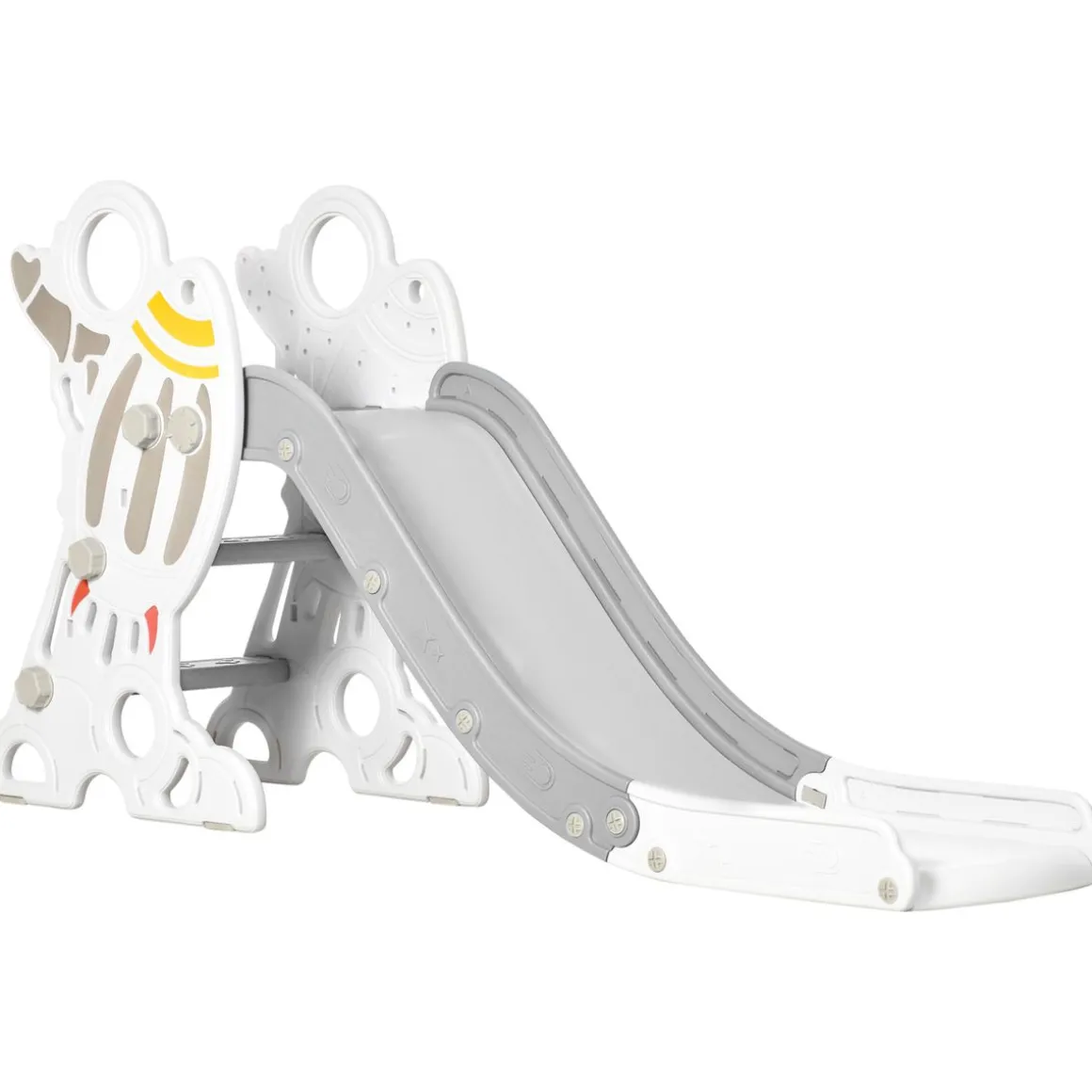 Tobogán infantil Aiyaplay antideslizante +18 meses gris 80x157x46,5 cm