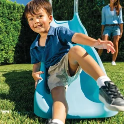 Tobogán infantil Intex 2 escalones 3-10 años azul 119x84x196 cm