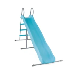 Tobogán infantil Intex 3 escalones 3-10 años azul 147x84x251 cm