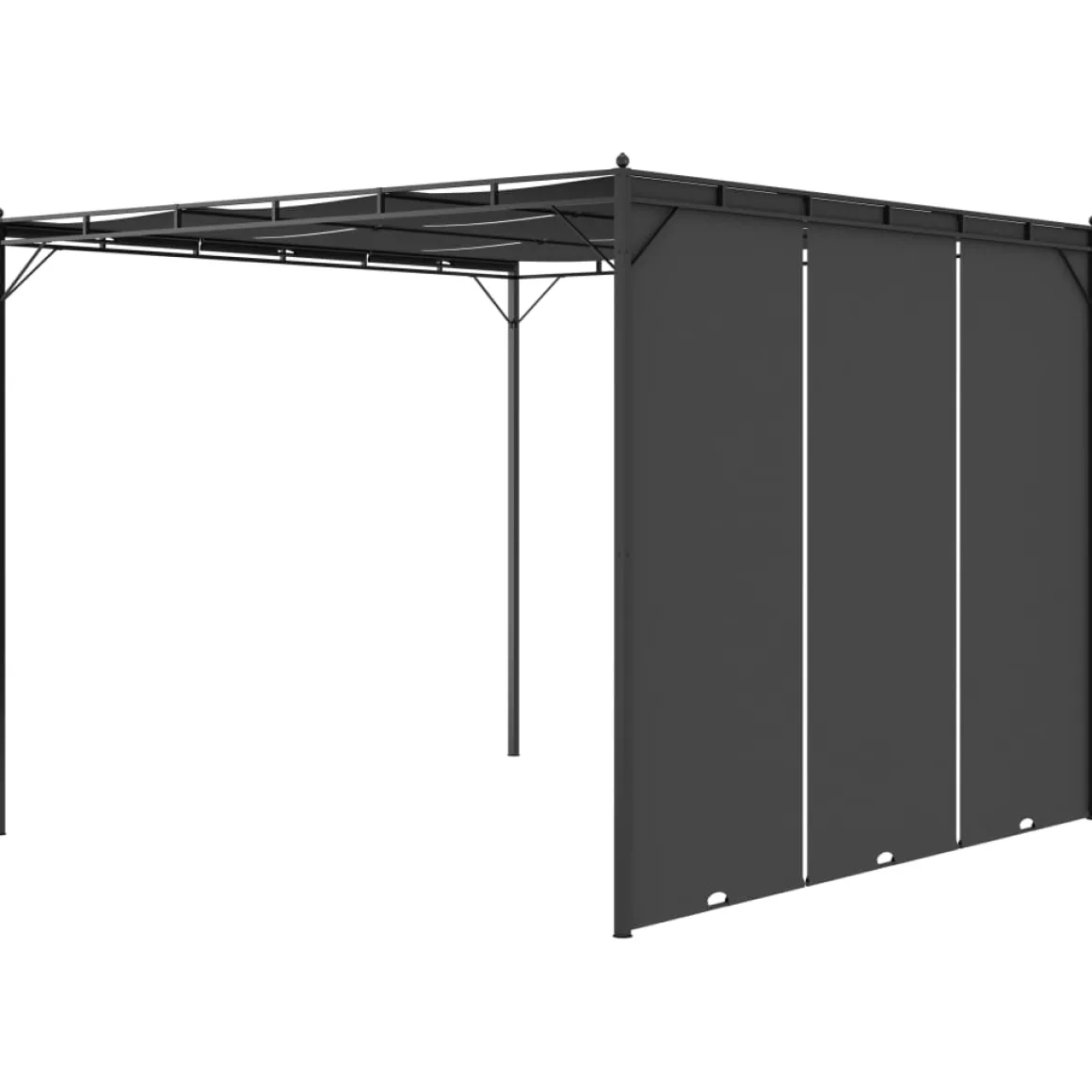 Toldo Lof con cortina lateral 2,25x3x3 m