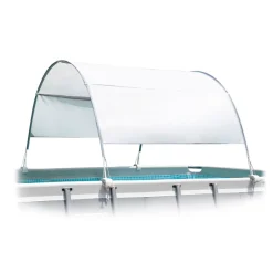 Toldo para piscinas Intex desmontable UV50+ gris