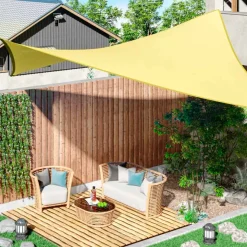 Toldo vela rectangular Outsunny arena 400x600 cm