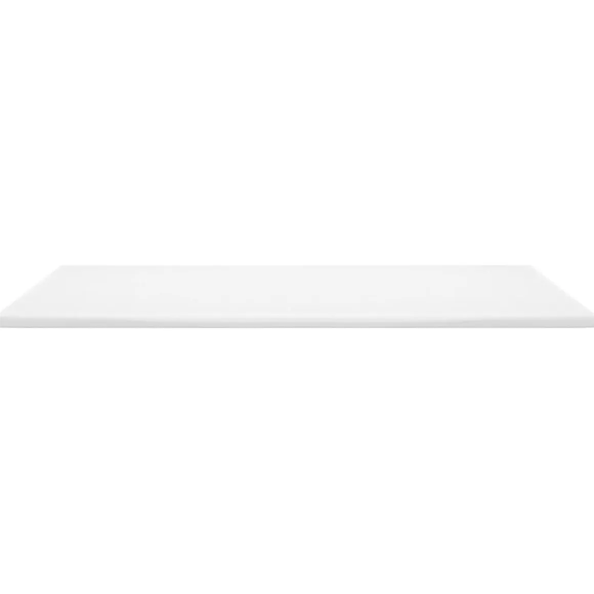 Topper para colchón Confort extra suave + transpirable blanco 160x200 cm