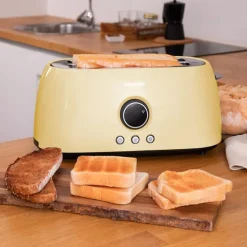Tostador Cecotec ClassicToast 15000 Extra Double 1500W 4 rebanadas pantalla digital