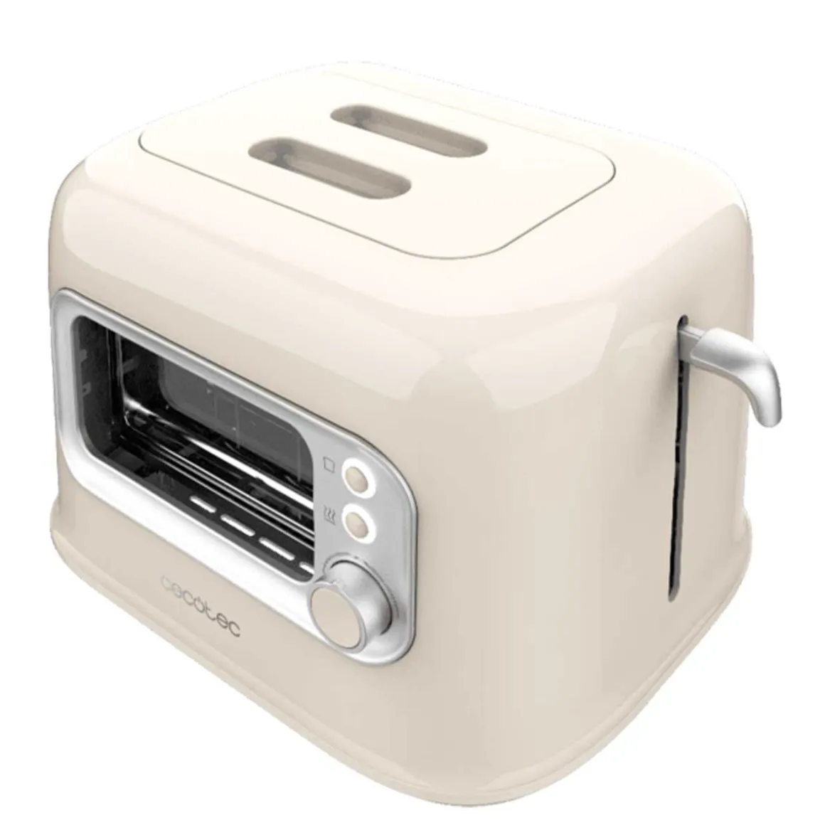 Tostador Cecotec RetroVision 700W diseño retro con ventana