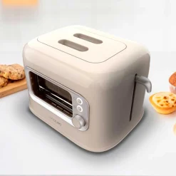 Tostador Cecotec RetroVision 700W diseño retro con ventana