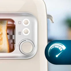 Tostador Cecotec RetroVision 700W diseño retro con ventana