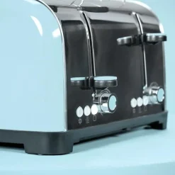 Tostador Cecotec Toastin time 1700 Double 1700W 4 ranuras cortas + soporte