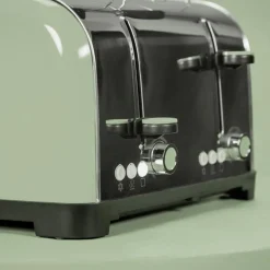 Tostador Cecotec Toastin time 1700 Double 1700W 4 ranuras cortas + soporte