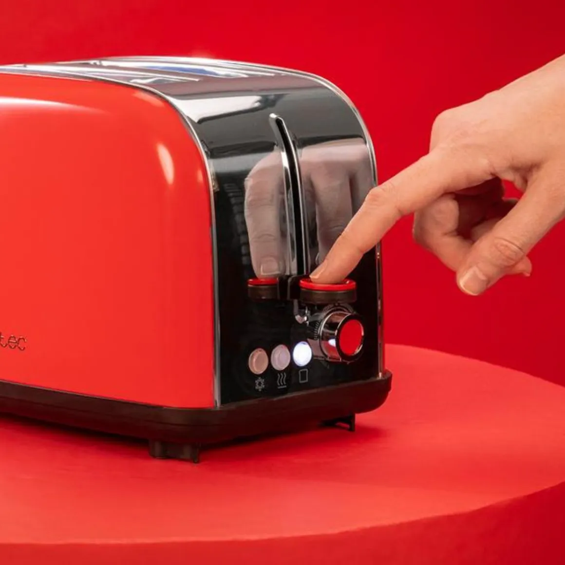 Tostador Cecotec Toastin’time Lite 850W 2 ranuras 7 potencias