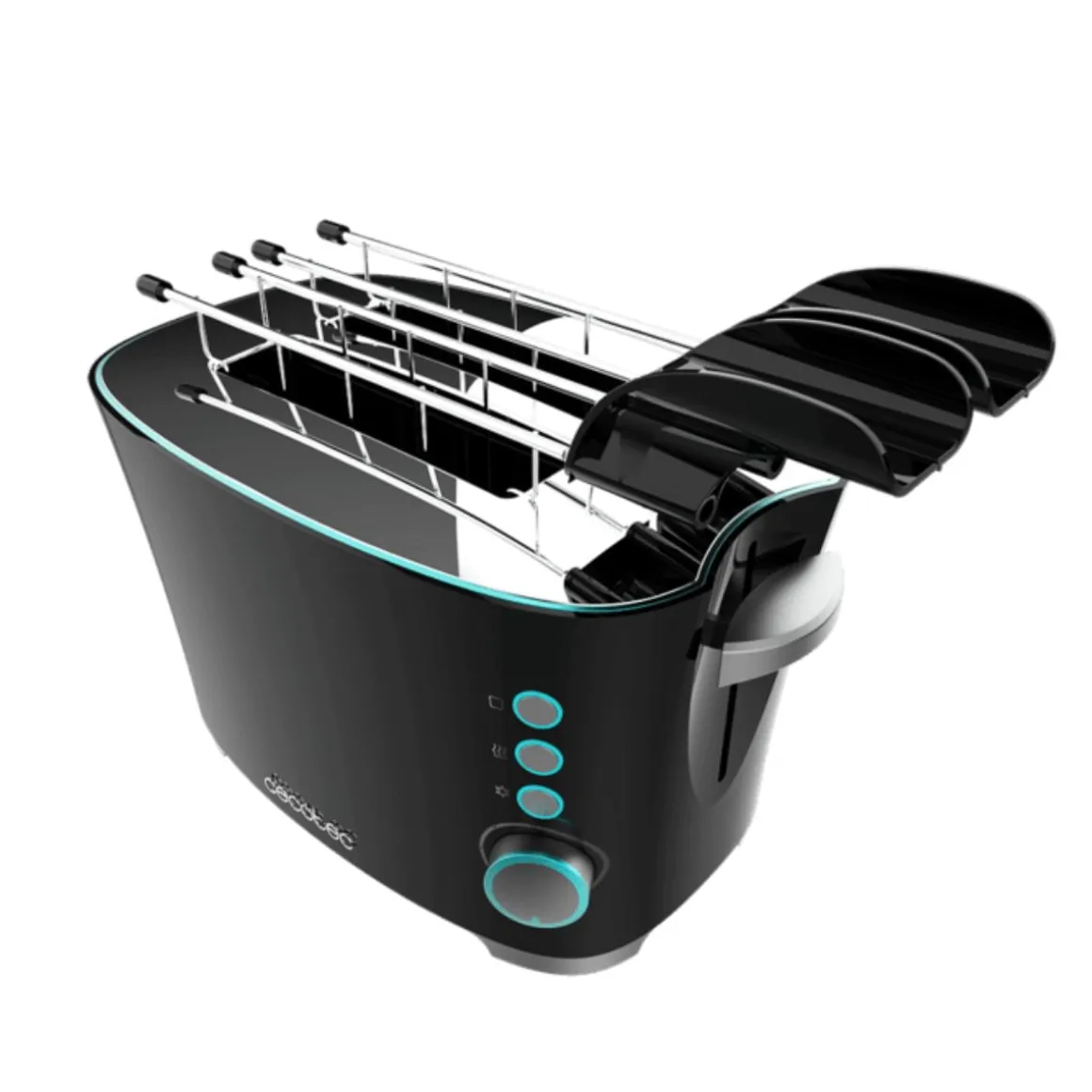 Tostador Cecotec Toast&Taste Double B 650W 7 posiciones negro