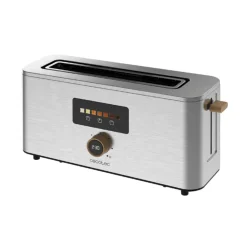 Tostador Cecotec Touch&Toast Extra 1000W 1 ranura larga acero inox
