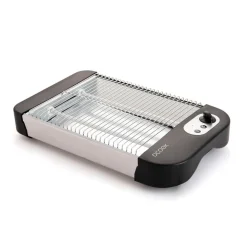 Tostador horizontal Gallery Dcook 600W 7 potencias negro 24x19,5 cm