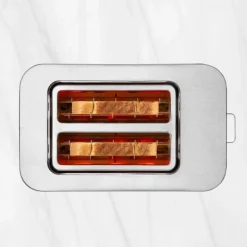 Tostador Ufesa Duo Plus Delux 850W 2 ranuras 7 niveles inox